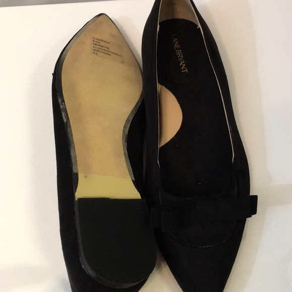 Lane Bryant Black Bowtie Flats - Picture 4 of 5